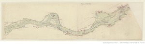 1810 carte du Cours de l'IJssel Terwolde-Hattem BiblNatdeFrance btv1b530330524
