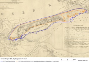1831 Terschelling Hydrographische Kaart - opentopo 2017